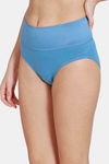 Zivame Anti-Microbial High Rise Full Coverage Tummy Tucker Hipster Panty (Pack of 2) - Multicolor — thumbnail 4